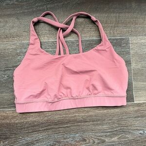 lululemon athletica Dusty Rose Sports Bra